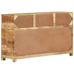 vidaXL Sideboard 110x30x65 cm Solid Wood Mango