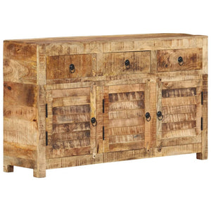 vidaXL Sideboard 110x30x65 cm Solid Wood Mango