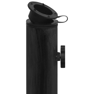 vidaXL Umbrella Base Black 44x44x31 cm Cast Iron