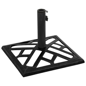 vidaXL Umbrella Base Black 44x44x31 cm Cast Iron