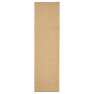 vidaXL Rug Natural Sisal 80x300 cm