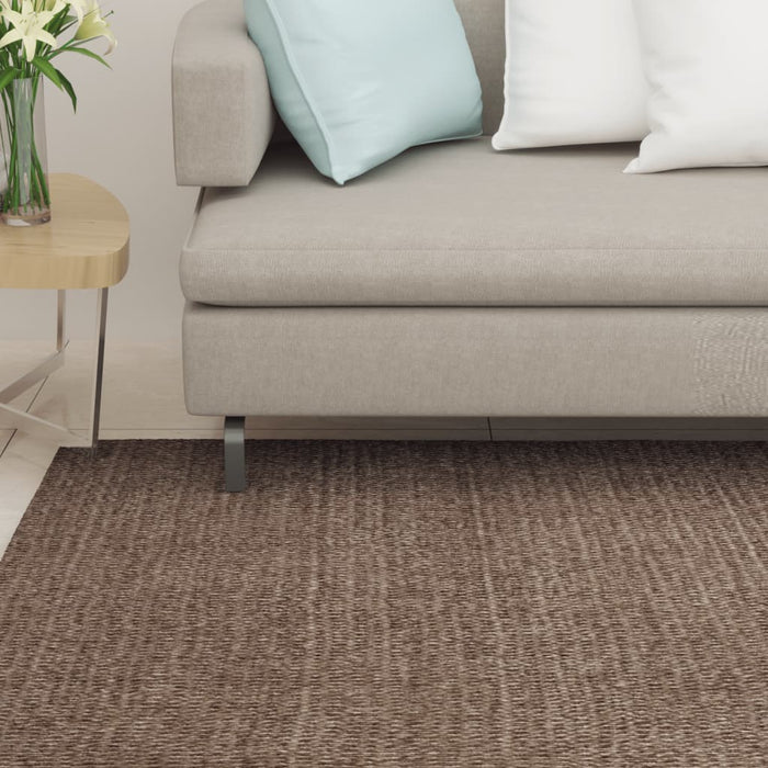 vidaXL Rug Natural Sisal 80x150 cm Brown