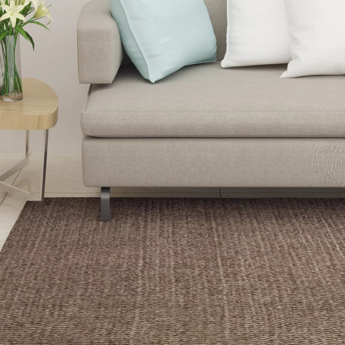 vidaXL Rug Natural Sisal 80x250 cm Brown