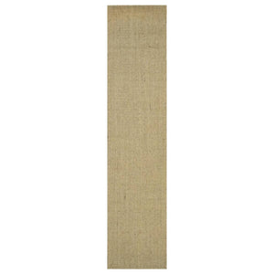 vidaXL Rug Natural Sisal 66x300 cm Green