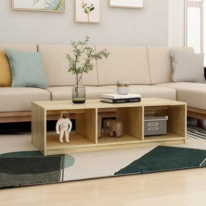 vidaXL Coffee Table 110x50x34 cm Solid Pinewood