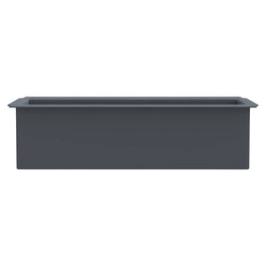 vidaXL Flower Boxes for Euro Pallets 12 pcs Grey 36x13.5x9.5 cm PP