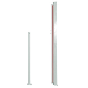 vidaXL Patio Retractable Side Awning 160x500 cm Red