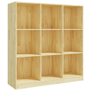 vidaXL Book Cabinet/Room Divider 104x33.5x110 cm Solid Pinewood