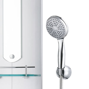 vidaXL Shower Panel Unit 25x43x110 cm Silver