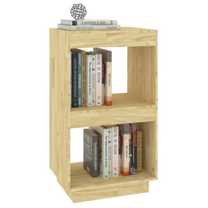 vidaXL Book Cabinet 40x35x71 cm Solid Pinewood