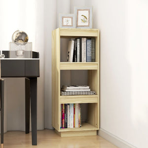 vidaXL Book Cabinet/Room Divider 40x35x103 cm Solid Pinewood