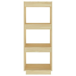 vidaXL Book Cabinet/Room Divider 40x35x103 cm Solid Pinewood