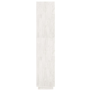 vidaXL Book Cabinet/Room Divider White 80x35x167 cm Solid Pinewood