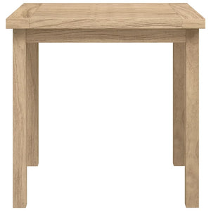 vidaXL Side Table 45x45x45 cm Solid Wood Teak