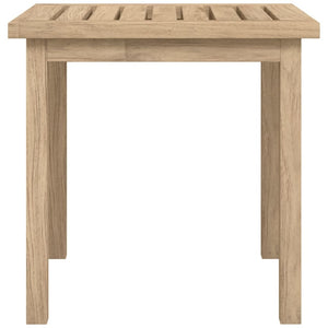 vidaXL Side Table 45x45x45 cm Solid Wood Teak