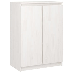 vidaXL Side Cabinets 3 pcs White Solid Pinewood