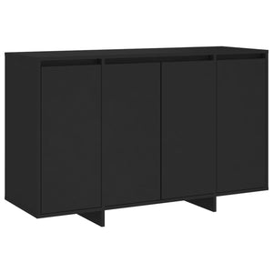 vidaXL Sideboard Black 120x41x75 cm Engineered Wood