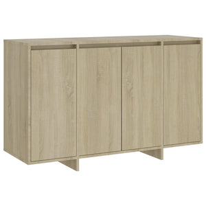 vidaXL Sideboard Sonoma Oak 120x41x75 cm Engineered Wood