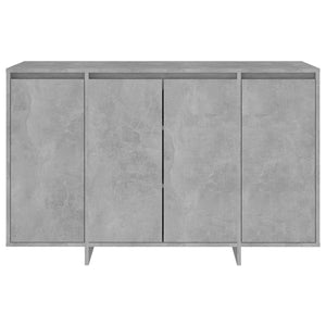 vidaXL Sideboard Concrete Grey 120x41x75 cm Engineered Wood