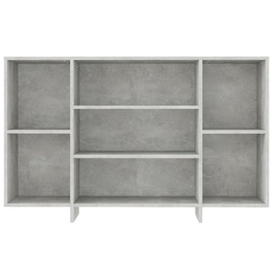 vidaXL Sideboard Concrete Grey 120x30x75 cm Engineered Wood