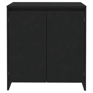 vidaXL Sideboard Black 70x41x75 cm Engineered Wood