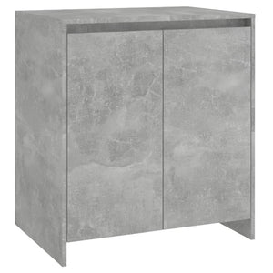 vidaXL Sideboard Concrete Grey 70x41x75 cm Engineered Wood