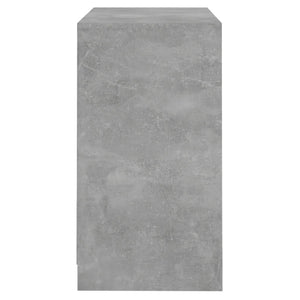 vidaXL Sideboard Concrete Grey 70x41x75 cm Engineered Wood