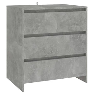 vidaXL Sideboard Concrete Grey 70x41x75 cm Engineered Wood