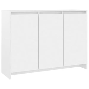 vidaXL Sideboard White 102x33x75 cm Engineered Wood