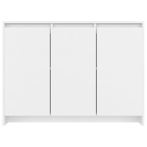 vidaXL Sideboard White 102x33x75 cm Engineered Wood