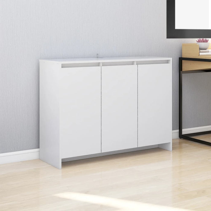 vidaXL Sideboard White 102x33x75 cm Engineered Wood