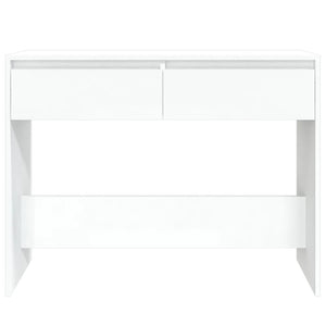 vidaXL Console Table White 100x35x76.5 cm Engineered Wood