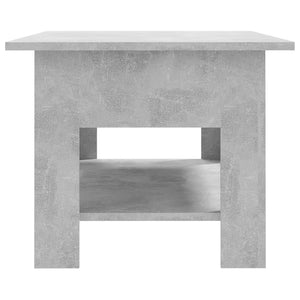 vidaXL Coffee Table Concrete Grey 102x55x42 cm Engineered Wood