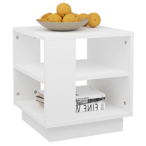 vidaXL Coffee Table White 40x40x43 cm Engineered Wood