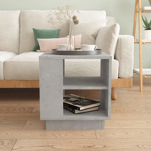 vidaXL Coffee Table Concrete Grey 40x40x43 cm Engineered Wood