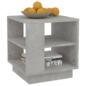 vidaXL Coffee Table Concrete Grey 40x40x43 cm Engineered Wood