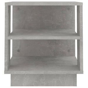 vidaXL Coffee Table Concrete Grey 40x40x43 cm Engineered Wood