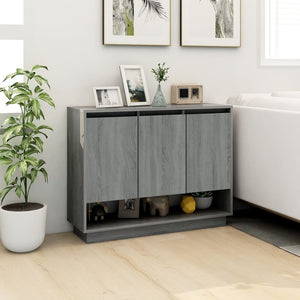 vidaXL Sideboard Grey Sonoma 97x31x75 cm Engineered Wood