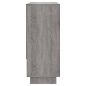 vidaXL Sideboard Grey Sonoma 97x31x75 cm Engineered Wood