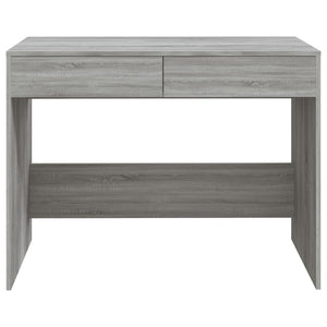 vidaXL Desk Grey Sonoma 101x50x76.5 cm Engineered Wood