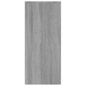 vidaXL Sideboard Grey Sonoma 102x33x75 cm Engineered Wood