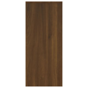 vidaXL Sideboard Brown Oak 102x33x75 cm Engineered Wood