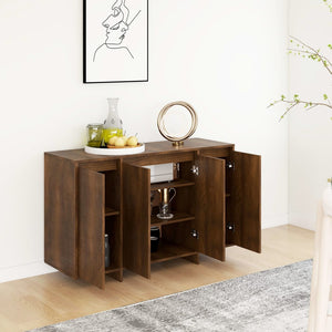 vidaXL Sideboard Brown Oak 120x41x75 cm Engineered Wood