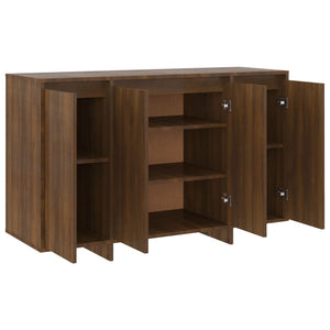 vidaXL Sideboard Brown Oak 120x41x75 cm Engineered Wood