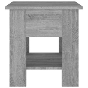 vidaXL Coffee Table Grey Sonoma 40x40x42 cm Engineered wood