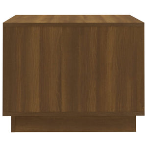 vidaXL Coffee Table Brown Oak 55x55x43 cm Engineered Wood