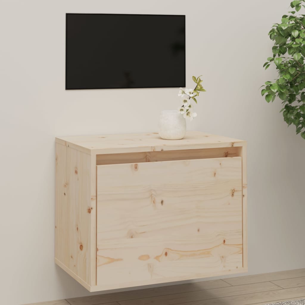 vidaXL Wall Cabinet 45x30x35 cm Solid Pinewood