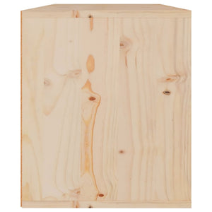 vidaXL Wall Cabinet 60x30x35 cm Solid Pinewood