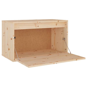 vidaXL Wall Cabinet 60x30x35 cm Solid Pinewood