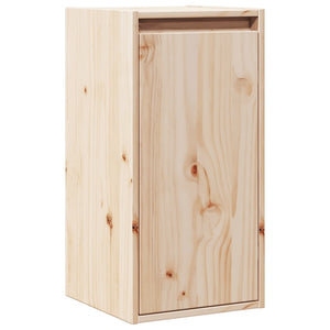 vidaXL Wall Cabinet 30x30x60 cm Solid Wood Pine